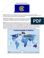 Commonwealth of Nations: WHAT IS IT? The Commonwealth of Nations, Commonly Known As The Commonwealth