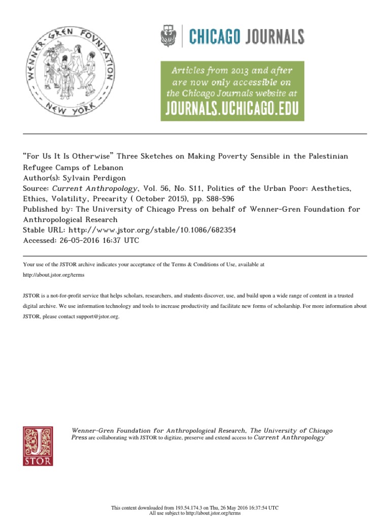 WennerGren Foundation For Anthropological Research, The University of