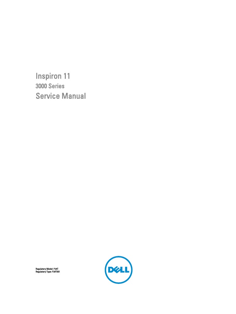 Inspiron 11 3162 Laptop Service Manual en Us PDF Electrical