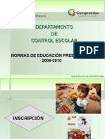 Asesoría Normatividad PREESC 2009-2010.ppt