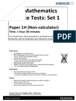 04a Practice Test Set 1 - Paper 1H