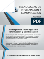 Tecnologias de Informacion y Comunicacion 