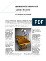 Getting The Most From The Festool Domino Machine PDF