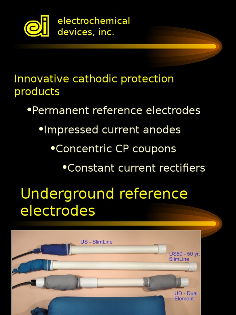 Electrochemical Devices, Inc. Catalog Showcasing Innovative Cathodic