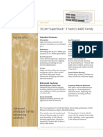 3Com SS3 4400 Family Dsheet