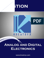 Analog and Digital Electronics PDF