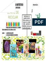 Afiche Publicitario Concurso Escolar Artistico de Reciclaje (2)