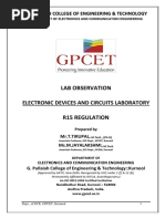 Edc Lab Observation Gpcet (2016-17)