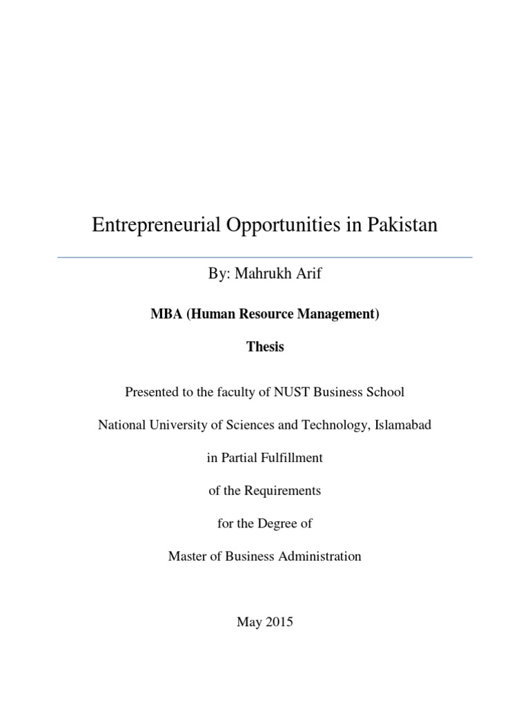 Entrepreneurship phd thesis picture