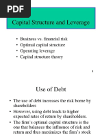 CApital Structure and Leverage