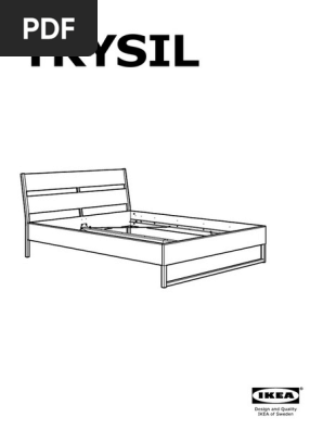 Trysil bed sale frame