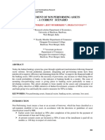 NPA Management India Research Journals PDF