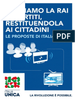 Togliamo la RAI ai partiti, restituendola ai cittadini