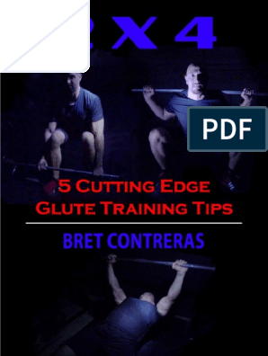 2 X 4 - 5 Cutting Edge Glute Training Tips, PDF