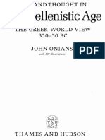 Art and Thought in The Hellenistic Age (John Onians)