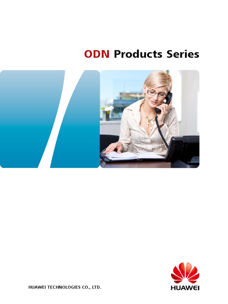 Huawei Odn Products Series Brochure Pdf Fiber To The X Optical Fiber