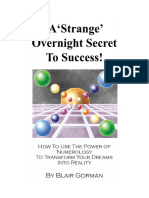 Strange Overnight Secret