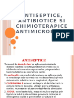 ANTISEPTICE,antibiotice, chimioterapice,