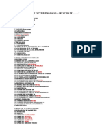 Guía de Proyecto de Factibilidad para La Creación de