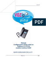 Manual de Configuracion ZYCOO para VOZip Entel PDF