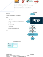 Pseudocódigo Diagrama Perimetros