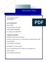 Cuuriculum Vitae Forma +