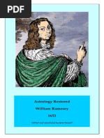 William Ramsey - Astrology Restored PDF