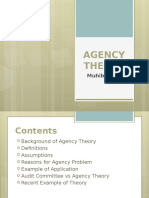 Agency Theory and Resolving It