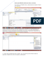 Crear Una Macro Que Importe Datos de Excel A Access