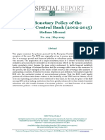 SR 109 SM Monetary Policy of The ECB - 0