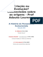 Criação Ou Evolução