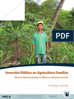 Inversion Publica en Agricultura Familiar