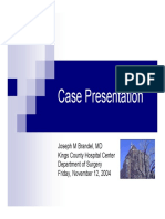 Case Presentation on Abdominal Compartment Syndrome