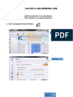 Gravar Un Dvd a Una Memoria Usb