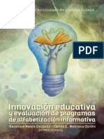 Innovacion Educativa y Evaluacion de Programas de Alfabetizacion Informativa