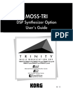 Korg Trinity Manual - Expansion Option - MOSS-TRI