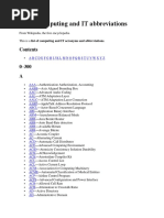 List of Computing and IT Abbreviations