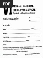 VI Arraial Nacional de Bicicletas Antigas