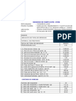 Densidad de campo ASTM - D1556