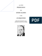 Juan Peiro - Problemas Del Sindicalismo y Del Anarquismo