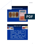 Medios de Cultivo