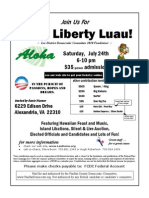 LeeDems 2010 Liberty Luau