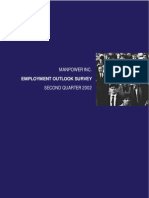 Manpower Employment Outlook Survey: United States - Q2, 2002