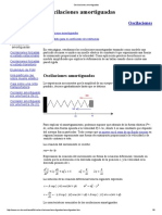 Oscilaciones amortiguadas