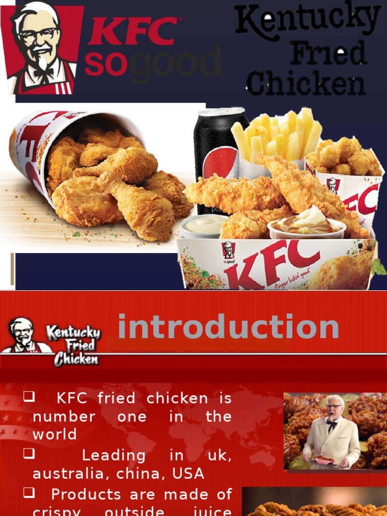 KFC Menu and Marketing Strategies Overview | PDF | Foods | Food Industry