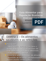 Guia Alimentar para População Brasileira (Power Point)