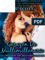 J.S. Scott - Serie La Obsesión Del Millonario 05 - Corazón de Multimillonario_Sam