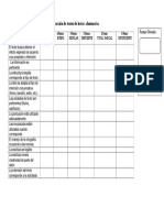 Evaluación producción textos alumnos checklist