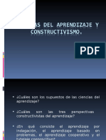 Ciencias Del Aprendizaje y Constructivismo UU