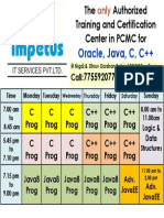 June 2016 TimeTable